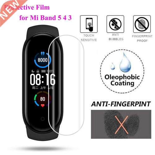 Hydrogel Protective Film for Mi Band 6 5 4 3 Protection Film