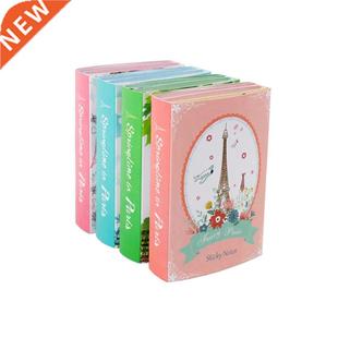 1pack/lot Paris Eiffel Tower Six Fold Decorative Sticky Not