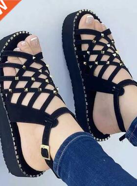 Summer Womens Sandals Shoes 2022 Comfort Casual Sport Beach