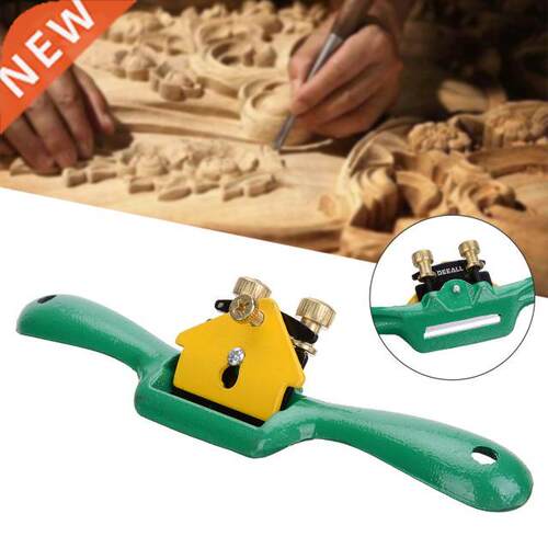 Mayitr Iron Spoke Shave Plane 44mm Metal Cutting Edge Wood S