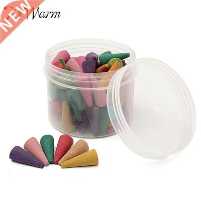 80Pcs/box Multiple Smell Backflow Incense Cones Tower Incens