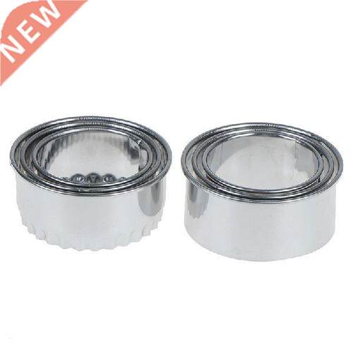 Pcs Portable Dumplings Wrappers Molds Round/Flower Shaped