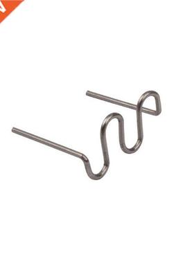 100 Pcs/Set Precut 0.6mm Wave Flat Roundabout Hot Staples F