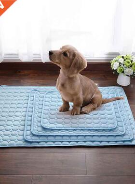 Summer dogs cooling mat Pet Breathable Pad Mat For Small Med