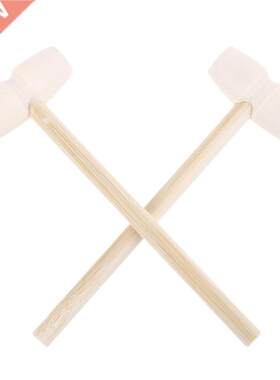 10 Pcs Wooden Hammers Toys 适用于 Chocolate Breakable Heart