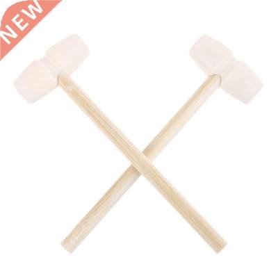 10 Pcs Wooden Hammers Toys 适用于 Chocolate Breakable Heart