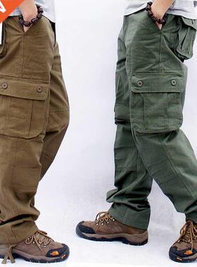 Men's Cargo Pants Casual Multi Pockets Military Tactical Pan