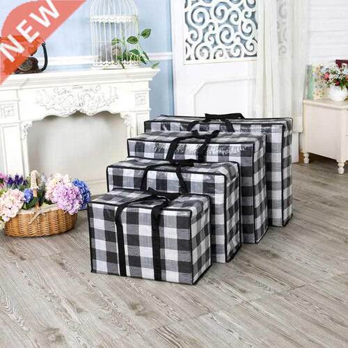 Woven Material Bag Camping Moving Package Bag Quilt Clothes