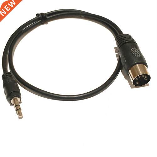 5 Pin Din Plug To 3.5mm Jack Plug Audio Cable 0.5m