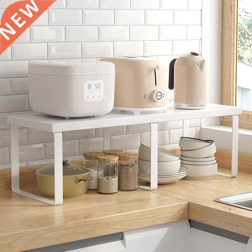 kitchen layering shelves cupboard dish shelf bathroom makeup