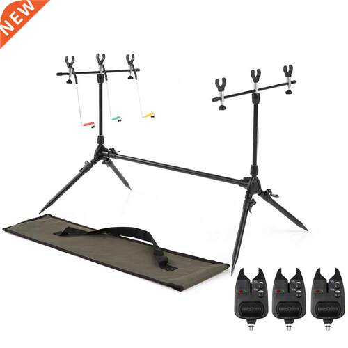 Lixada Adjustable Retractable Carp Fishing Rod Pod Stand Hol