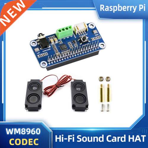Raspberry Pi Hi-Fi Sound Card HAT WM8960 Stereo Encoding Dec