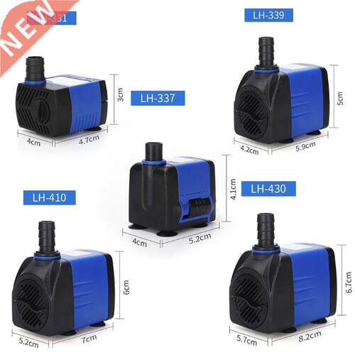 EU Plug 220 240V Submersible Water Fountain Pump Filter Aqu