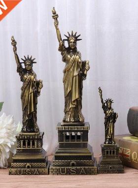 15cm/30cm USA Landmarks Statue of Lierty Metal Model Desk