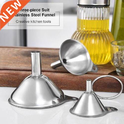 PC or 5 Pcs Stainless Steel Mini Funnels for Kitchen use
