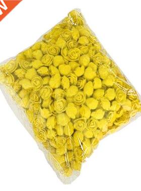 500Pcs PE Foam Rose Head Artfcal Flower for  Bear