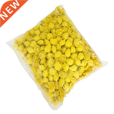 500Pcs PE Foam Rose Head Artfcal Flower for  Bear