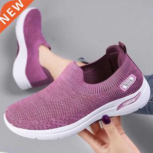 Sneakers Shoes Women Soft woman fashion Sneaker white Flat