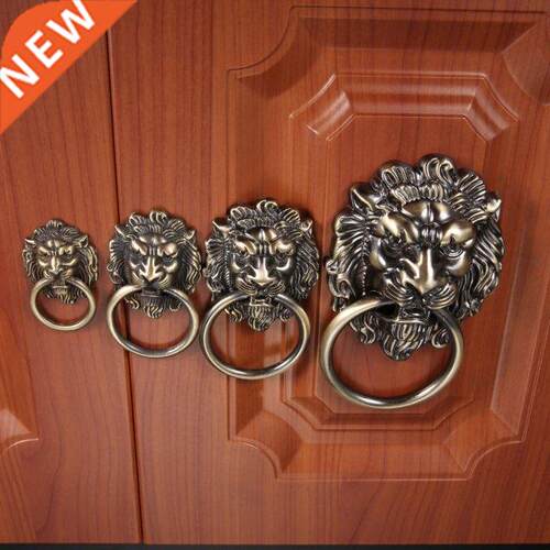 Vintage Lion Head Cabinet Knobs and Handles Furniture Door A
