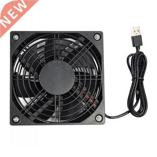 5V USB Router Fan 120mm  TV Box Ball/Sleeve Cooler Comput