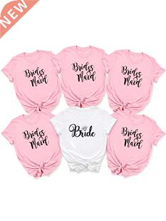 Bride Bachelorette Party Brides Team Maid of Honor Summer Wo