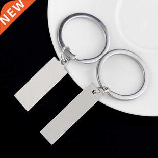 Personalized Customize Engraved Tags Keychain Stainless Ste