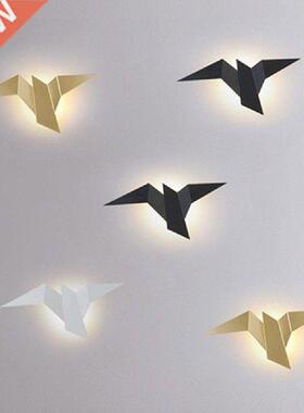 Modern LED Wall Lamp Nordic Iron Bird 2W Living Room