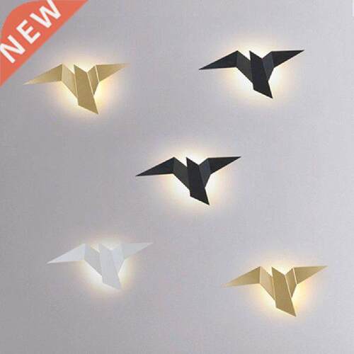 Modern LED Wall Lamp Nordic Iron Bird 2W Living Room
