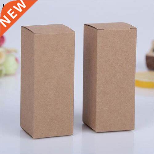 50pcs Blank Gift Box Cosmetic Essential oil Bottle