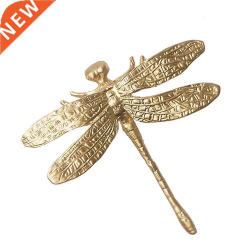 Animal Plant Brass Handle Nordic Wardrobe Shoe Cabinet Door