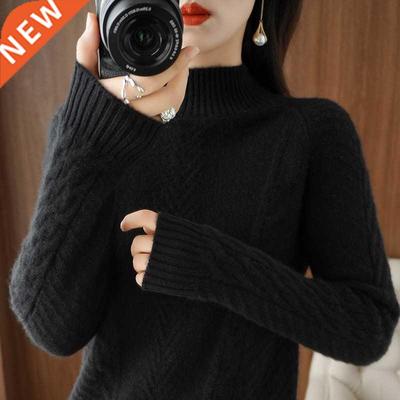 Turtleneck wool for Womens Sweaters Camere women Sweater