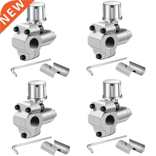4 Pack BPV-31 Piercing Valve Line Tap Valve Kits Adjustable