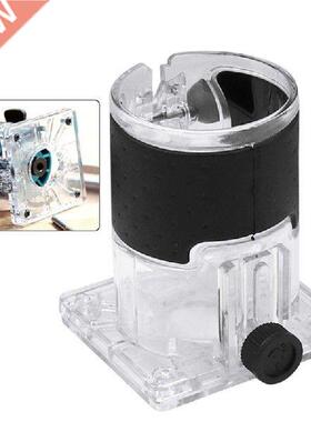 Durable Trimmer Base Woodworking Trimmer Router Transparent