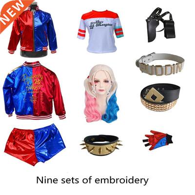 Suicide cosplay Costumes Quinn Squad Harley Monster T Shirt