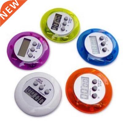 Five kinds of color Circular LCD digital kitchen countdown t