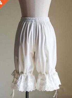 Summer Women Lace Short Pants Shorts Fashion Female Wide Leg