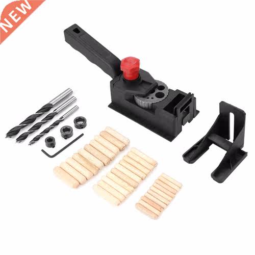 38 pcs Woodworking Drilling Guide Wood Dowel Straight Hole D