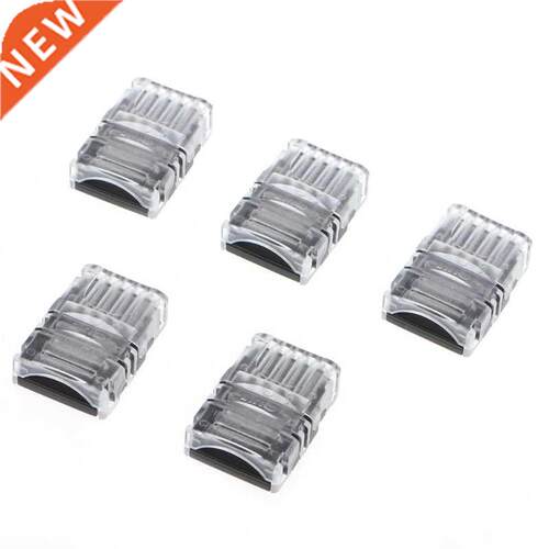 5 Pcs 12mm 5050 LED Strp Connector 5 Pn 适用于 Waterproof