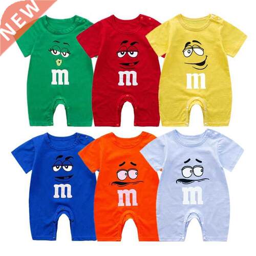 2022 Cheap Cotton Funny Baby Romper Short Baby Clothing Summ