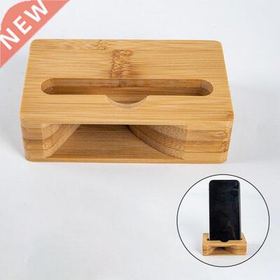 Mobile Phone Loudspeaker Holder Bamboo Sound Amplifier Speak