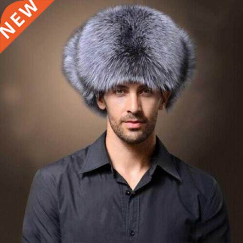 Winter Men Women Warm Soft Bomber Hats Russian Ushanka Hat w
