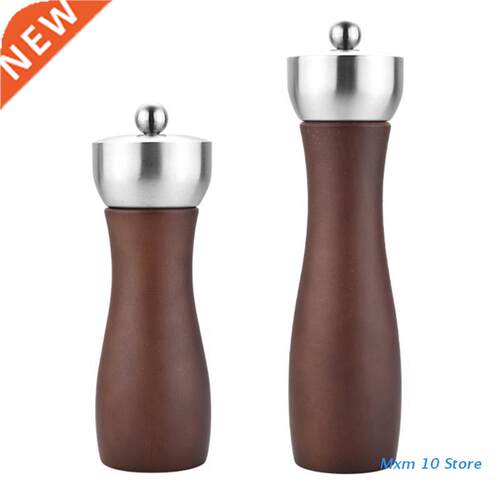 Strong Adjustable Ceramic Grinder Core Wood Spice Mill Home