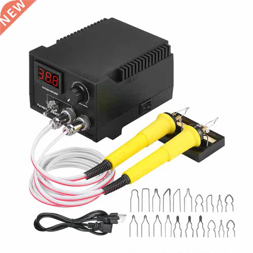 60W 110V-240V 29PCS Woodburner Wood Burning Tool Kit Adjusta