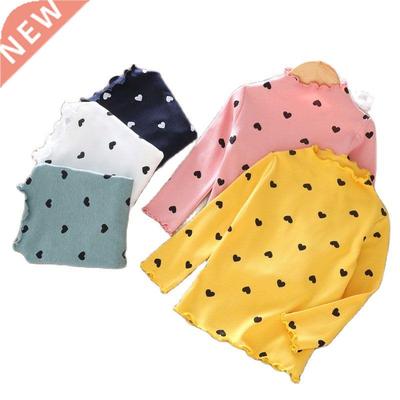 New Cotton Autumn Baby Girls Clothes T Shirts Winter Turtlen