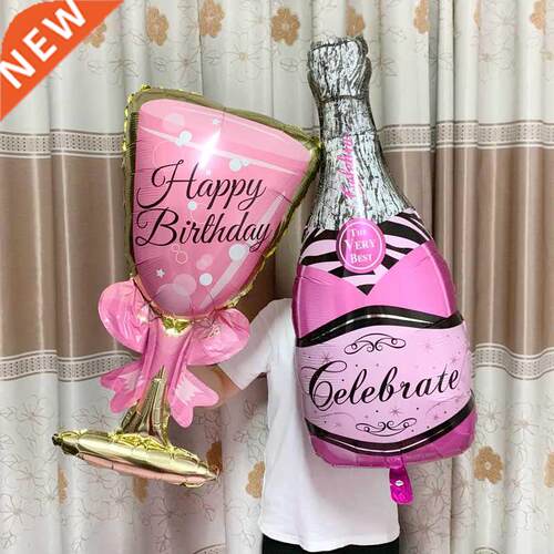 Big Helium Balloon Champagne Goblet Balloon Wedding Birthday