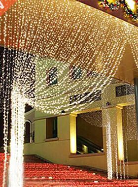 800LEDS Icicle String Lights Street Garlands Christmas Decor