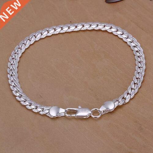 fashion Gold color Silver color 5MM Men Jewelry charm women