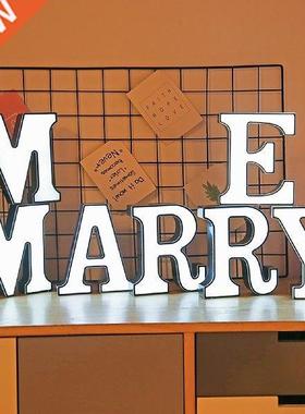 Decoative Lettes Alhabet Lette LED Lights U Sign