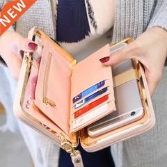 Wallet Female Women Wallet Snap Coin Purse Phone Bag Bow Mul