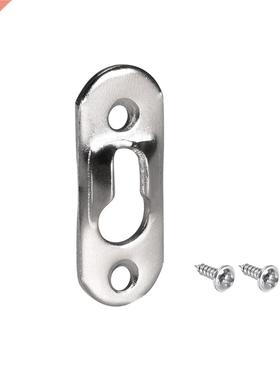 Keyhole Hanging Plate, 7mm x 14mm Single Hole Hook with Scr